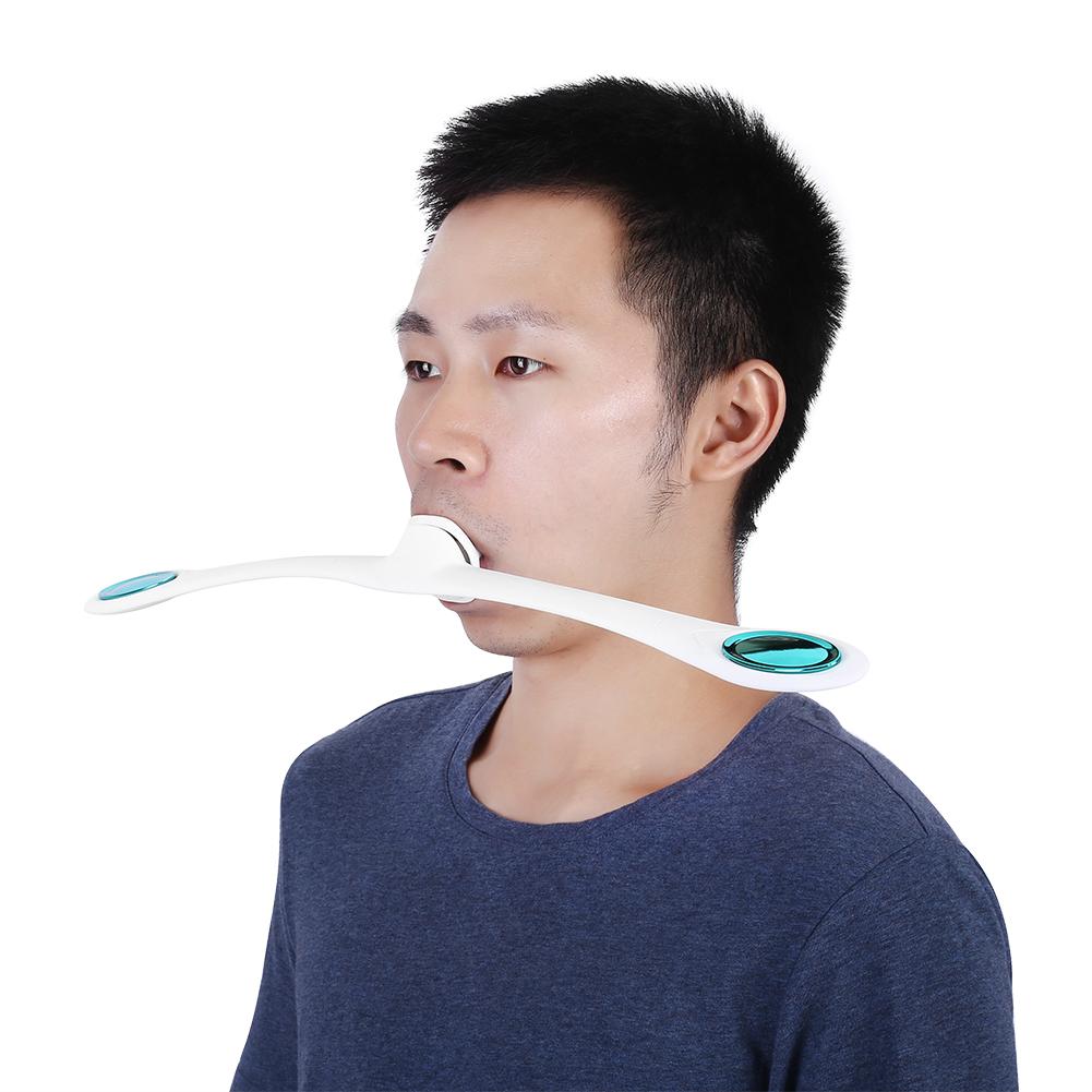 2 Couleurs Exerciceur Musculaire Facial Anti-Rides Amincissant Visage Joue Tonifiant Bouche Outil de Tonification