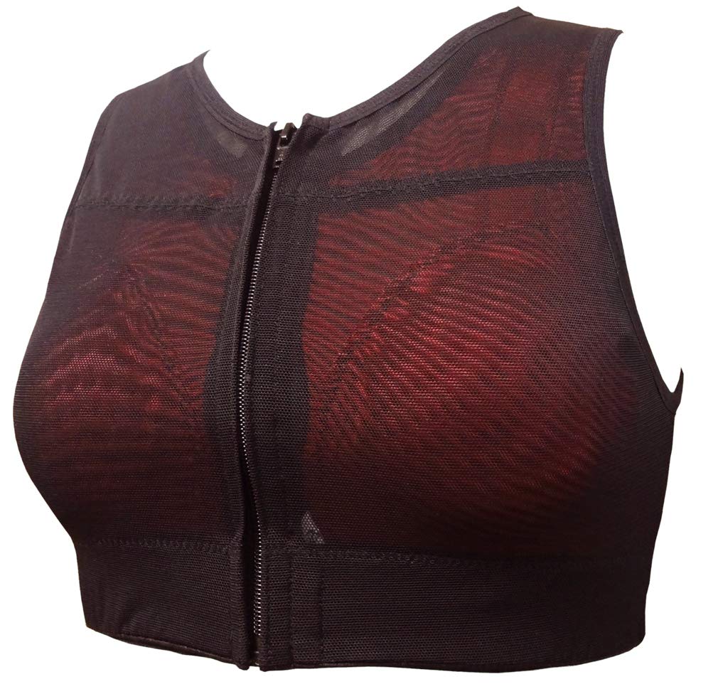 

LB B Держатель Спортивный Спортивный Минимальный Высокий Плюс Застежка спереди Черный/Красный (Размер M) Бюстгальтер, Нескользящий, Открытый, Поддержка, Размер,