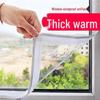 Thickened Transparent Winter Sealing Film for Draft-Proof, Windproof, and Frost-Proof Insulation