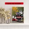 Kenworth 5D Round Diamond Painting Kit Diamond Embroidery Painting Rhinestones Mosaic Frameless Handwork Decoration Arts