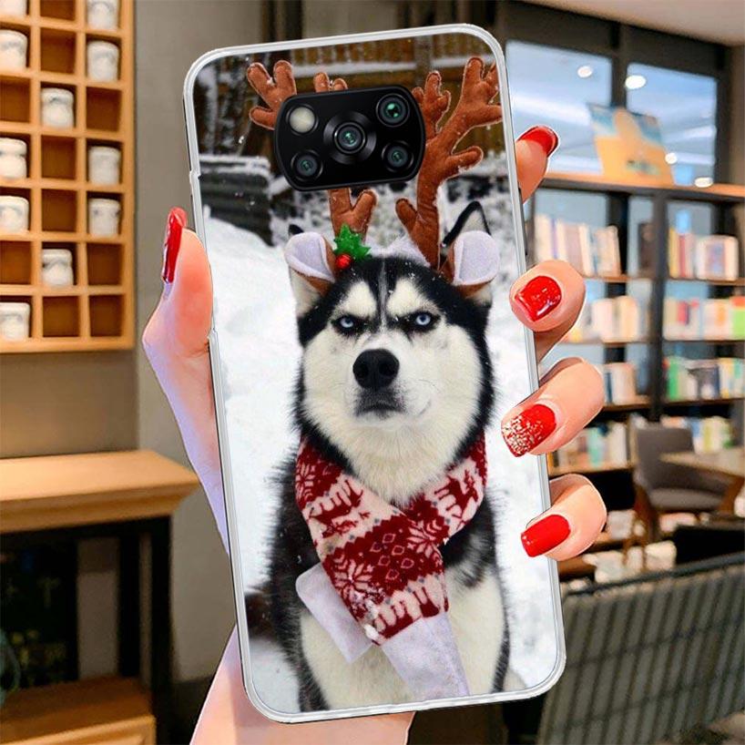 Siberian Husky Dog Cover Phone Case For Xiaomi Poco F7 Ultra X7 X6 X5 Pro M7 Redmi 15C 15 13C 13 12C 12 10C 10 9A 9C 9T 9 Shell