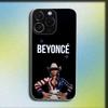 Coque de téléphone pour iPhone 16,15,14,13,12,11 Plus,Pro,Max,XR,XS,X,Plus,SE,Mini - B-Beyonce - Housse Souple Transparente