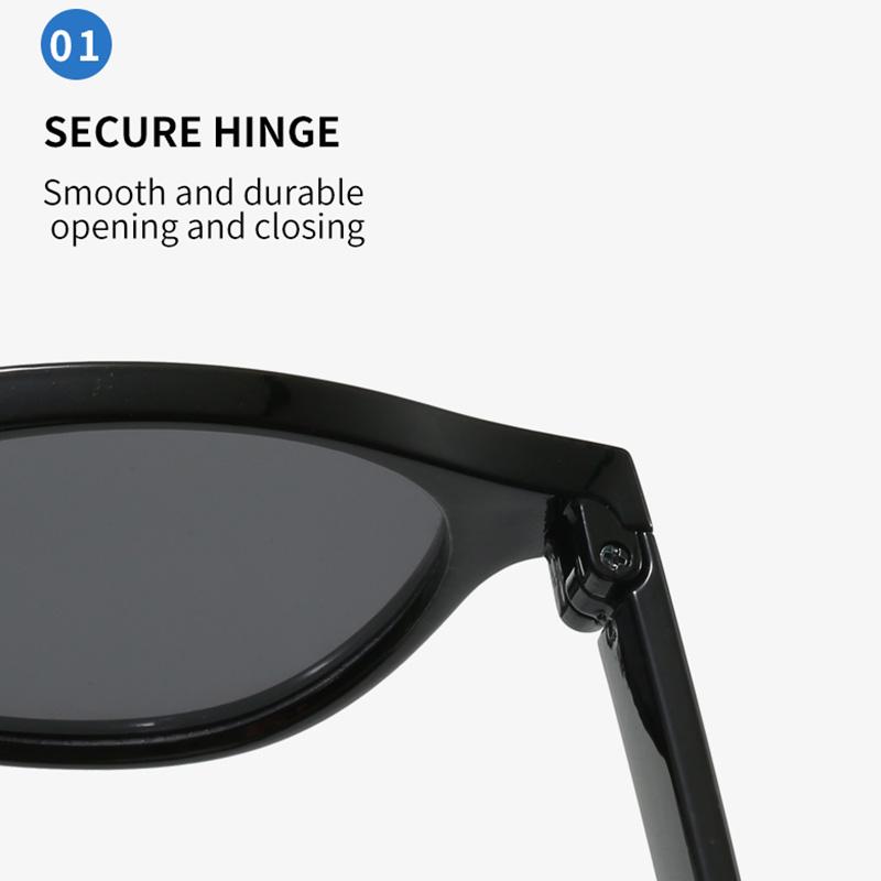 New Korean Round Plastic Sunglasses for Men and Women Fashion Trendy UV Resistant Glasses Outdoor Sunscreen Sunshade Eyewear