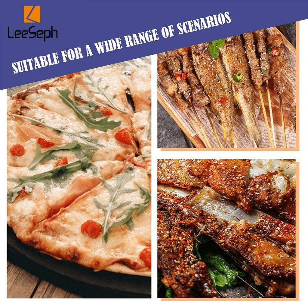 Leeseph Set aus 3 Edelstahl Pizza- und Gebäckservern, Kuchen-, Pfannkuchen- und Tortenheber, Küchenhelfer zum Braten, Backen und Wenden von Eiern