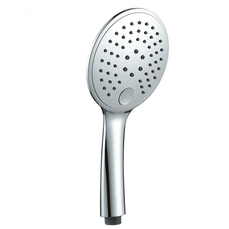 

Душевые лейки Серебристый Ванная комната Ручная душевая лейка с роскошной керамикой Ванна Круглый Дождевой душевой смеситель 9258