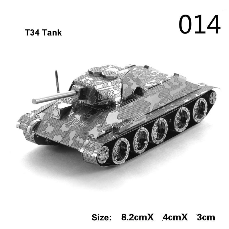 Scorpio Churchill T34 Sherman Tiger Tank Model Kits DIY Laser Cut Assemble Jigsaw Toy GIFT for Audlt Children