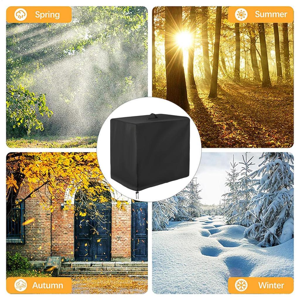 Pool Pump Cover Sand Filter Cover Easy-Install Waterproof Strainer Enclosure For Debris Removal Pet Safety Child Protection