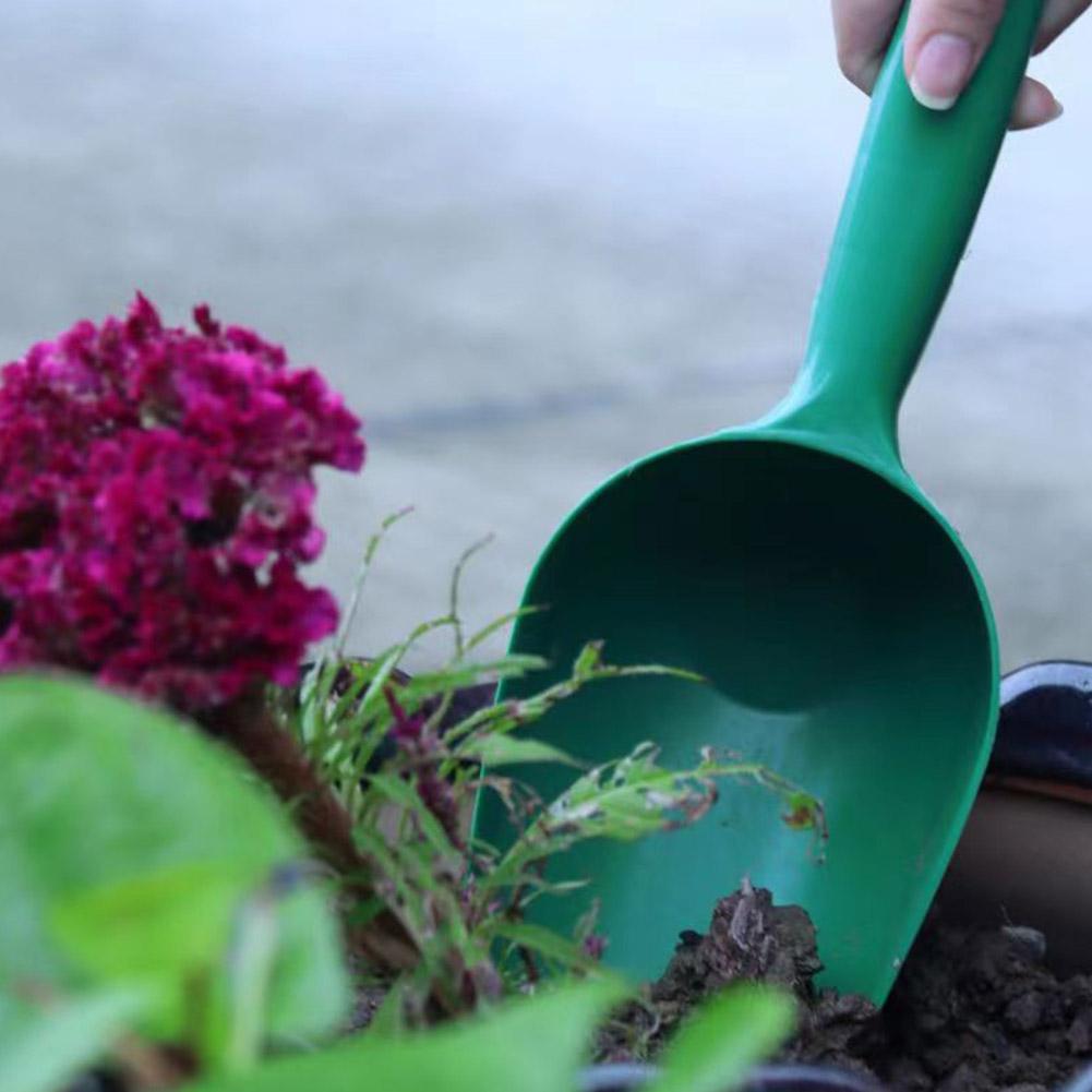 Multi-functional Garden Shovel Resin Thickened Plastic Soil Spade for Succulent Potted Plants Balcony Indoor Planting Tool H9J5