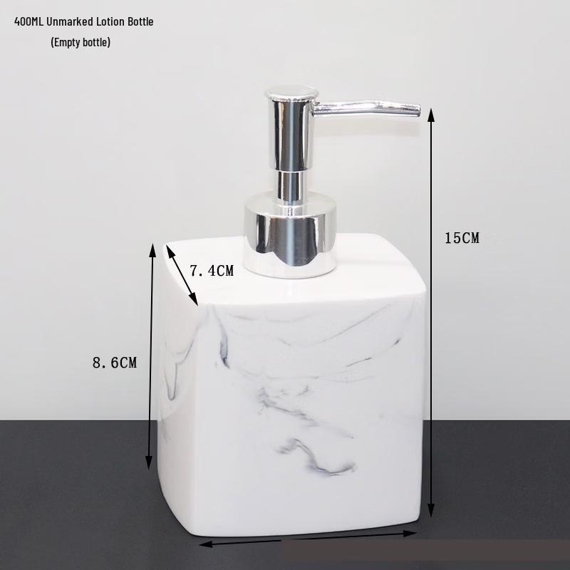 OIMG Hotel Style Resin Lotion Dispenser Bottle 400ml