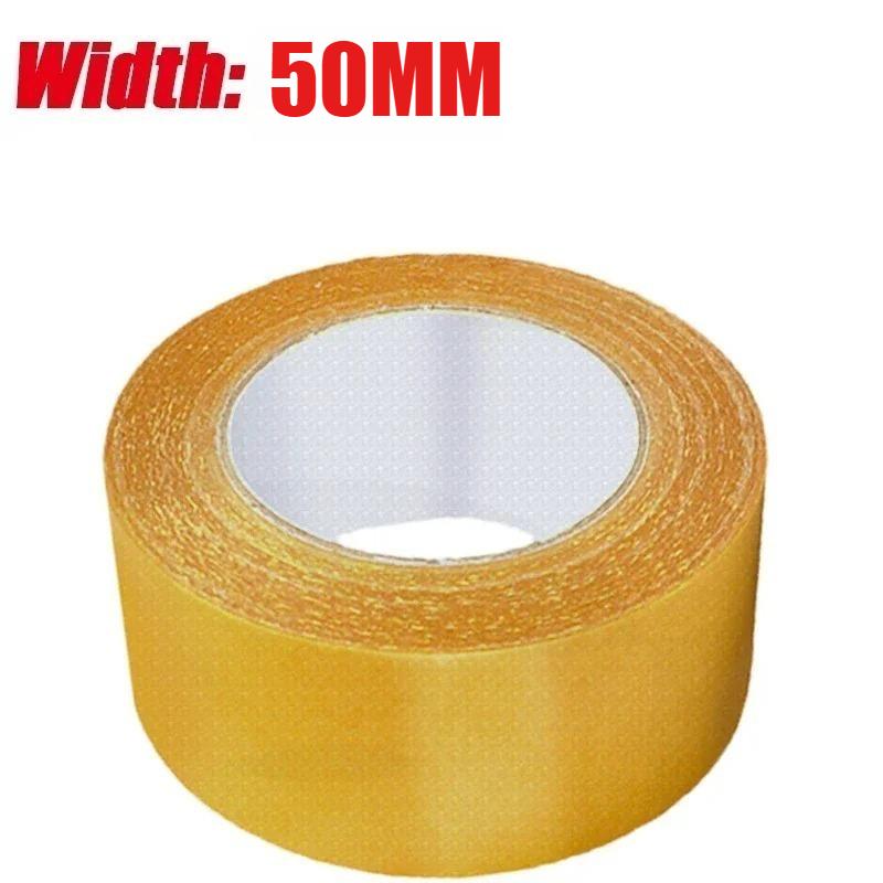 10/20/30/40/50mm Strong Fixation Double Sided Tape Heavy Duty Translucent Mesh Waterproof Traceless Powerful Grid Carpet Adhesive Tape