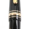 Great MONTBLANC fountain pen Meisterstck 145 Pix Classic Chopin Black gold 14K mens Used