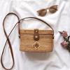 Handwoven Shoulder Bag Crossbody Bags Rattan Bag for Women Girl Vintage Handbag