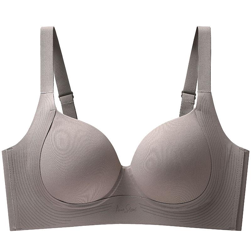 Invisible Bra Women's Thin Cup Large Size Bra Underwear Invisible Bra Push Up Bra