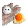 Silicone Simulation Chewy, For Office Students, Sensory Play, Food Squishy, Stress Relief, Squish, Cute, Time Killing, Memory Foam, Soft, Festival