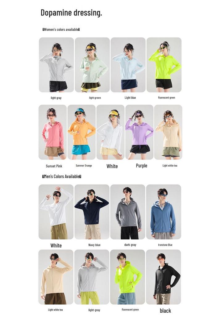 Unisex Outdoor UV Protection Clothing with Detachable Brim - UPF 50+ Breathable Summer Fishing Wear