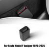 For Tesla Y 2020-2025 Front Belt Silicone Protector Full Cover for Model 3 Belt Buckle Base Covers T6t2