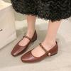 Fashion 2025 Spring Single Shoes Fashion Shallow Slip On Women Flat Shoes Ladies Casual Outdoor Ballerina Shoe