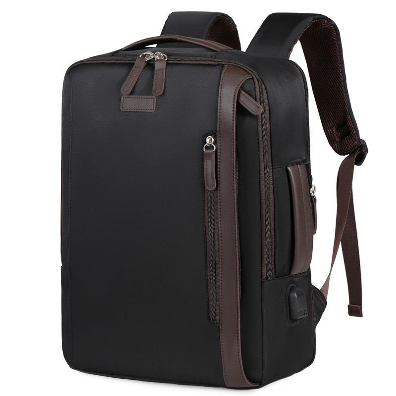 Schoolbag New Fashion Casual Backpack Men's and Women's Laptop Bag Business Travel Backpack School Bag