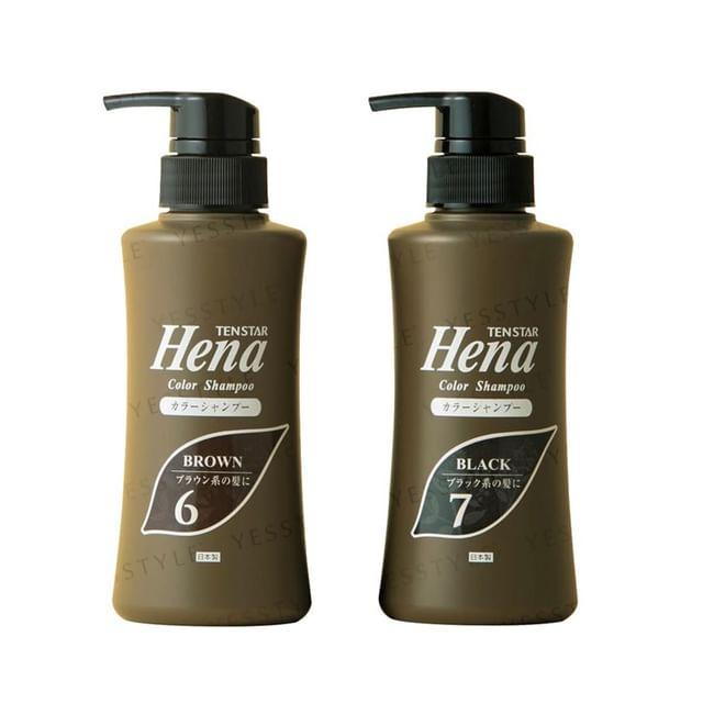 TENSTAR - Hena Color Shampoo 6 Brown - 260ml Refill