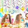 6 BUC/spirală Decorațiune Suspendată Decorațiune Suspendată Creativă Decorațiune Suspendată în Tavan Paiete DIY Recuzită Nuntă Petrecere de Ziua de Naștere