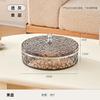 Multi layer Transparent Snacks Box Dust-proof Acrylic Dry Fruit Tray Candy Nut Storage Box Modern Living Room Sundries Container