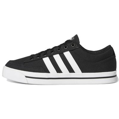 Neo Retrovulc Canvas Slip Resistant Durable Low Top Skate Shoes Men Sneakers Black White GW8364