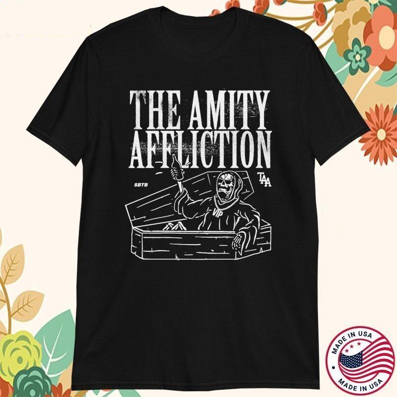 The Amity Affliction Somewhere Beyond The Blue Coffin T-shirt BT936 Unisex T-Shirt XXL