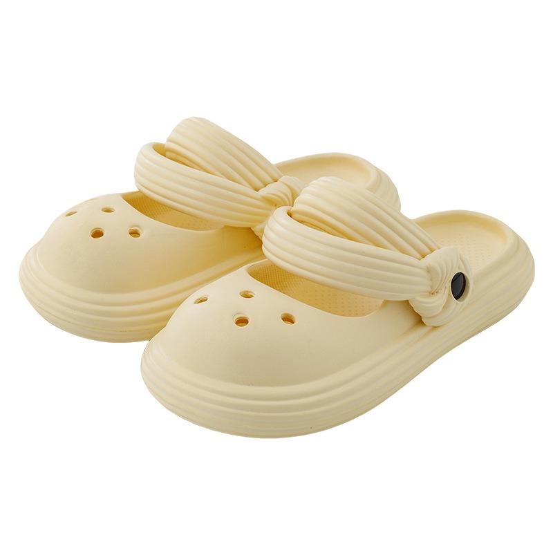 Baotou slippers women's summer outdoor soft-soled non-slip students versatile soft-soled outer hole shoes