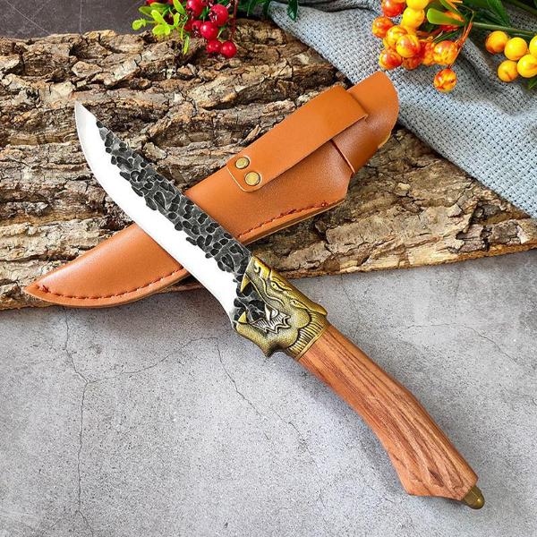 Handmade Forged Kitchen Chef Knife Sashimi Knives Meat Cleaver Slicing Butcher Knife Fruit Cooking Tools