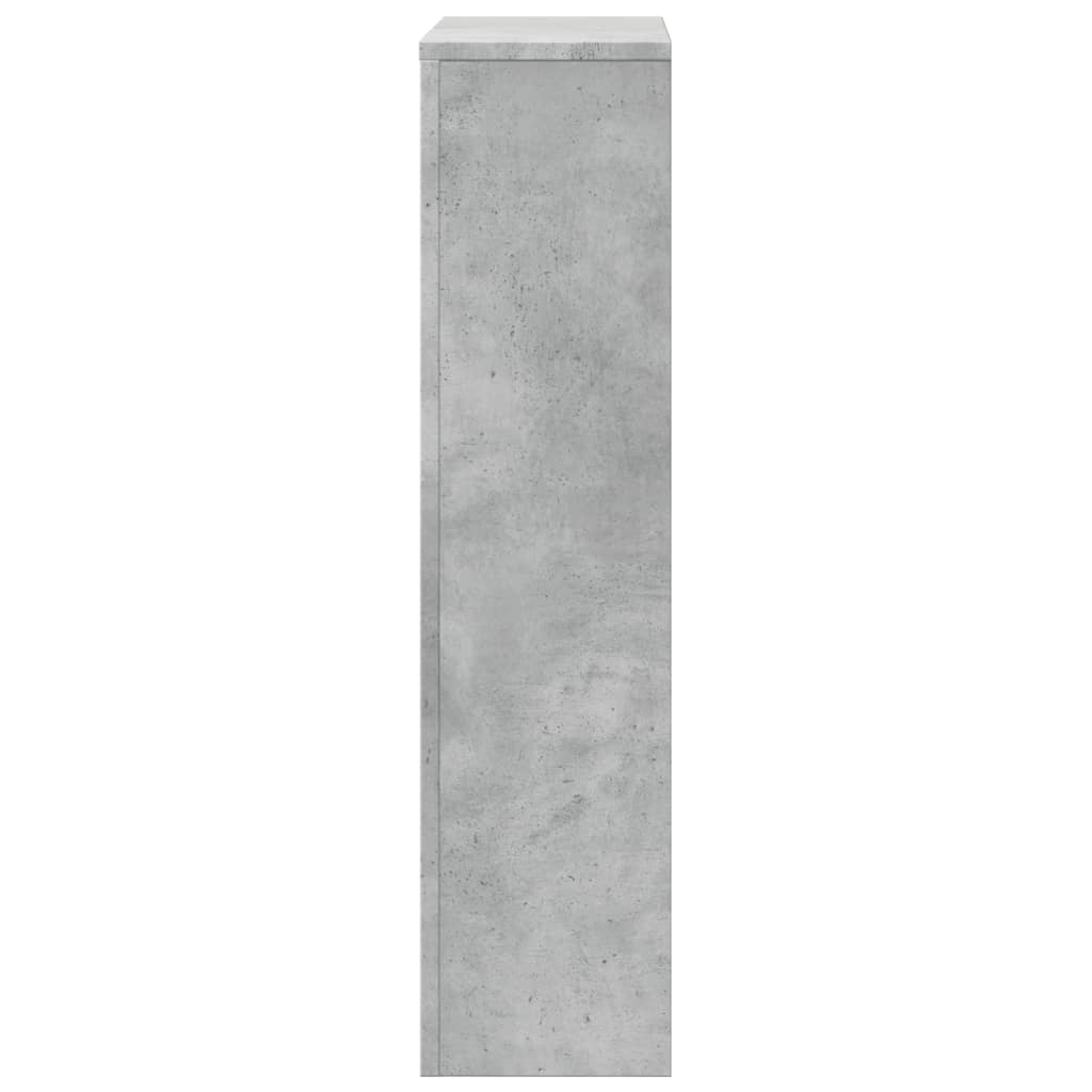 Vidaxl Copertura Per Radiatore, Grigio Cemento, 78X20X82 Cm