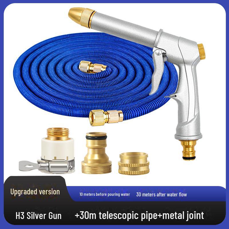 High-Pressure Metal Car Wash Water Gun and Garden Hose Nozzle