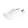 Alexander Mcqueen Deck Skate Plimsoll Lace Up White Women's 654593W4MV79000