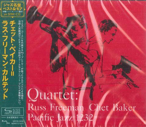 

CD CHET BAKER RUSS FREEMAN Quartet Russ Freeman Chet Baker SH UCCQ3036 PACIFIC JAZZ 2025 Japan Obi Jazz