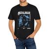 T-shirt décontracté en tricot de coton pour homme, col rond, haut à motif novateur, manches courtes, printemps, été, automne