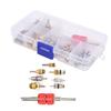 40PCS Car Air Conditioner Valve Core with Remover Tool 5101791AA   5189373AA Replacement for Chrysler