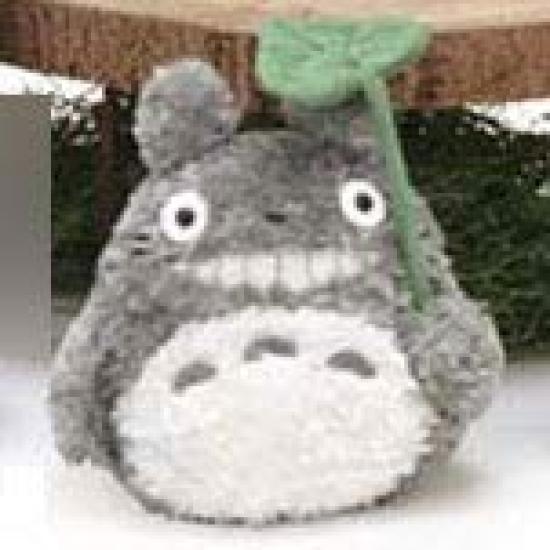 Fluffy Big Totoro Laughing Small Plush Toy