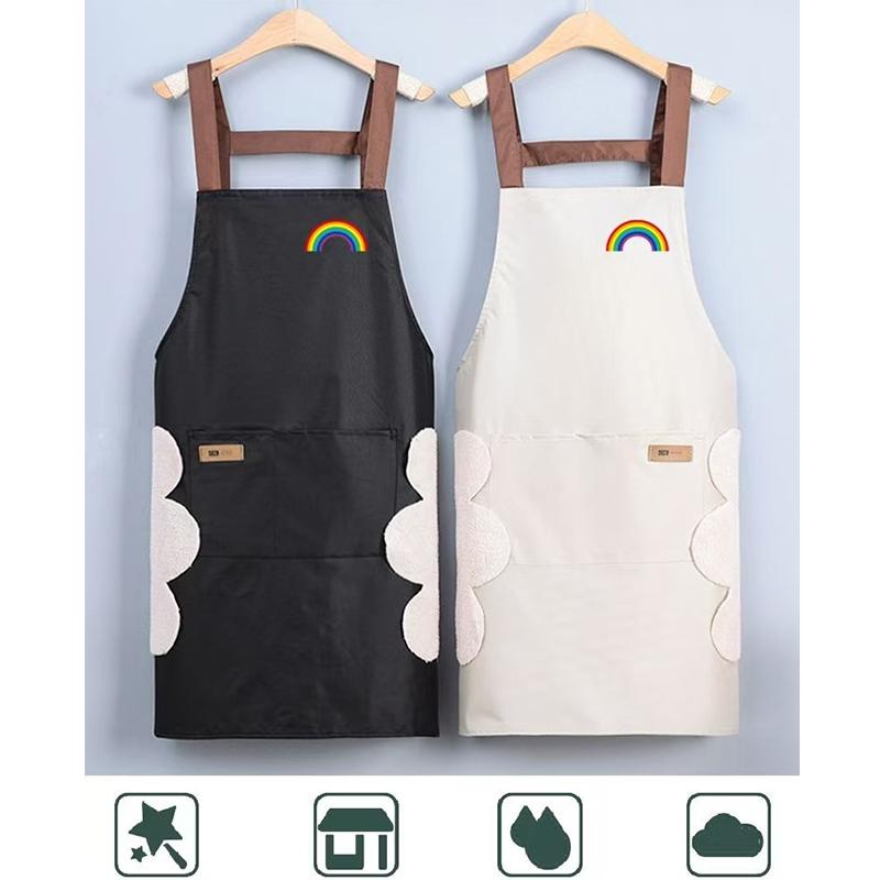 Odolná zástěra proti špíně Vodotěsná Velká kapsa Hotel Restaurace Kavárna Západní kuchyně Vaření Cukrářství Pracovní oblečení Zástěra