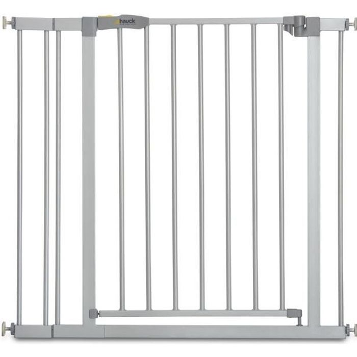 HAUCK Barrière de sécurité enfant Stop'n Safe 2 + extension 9 cm - Gris