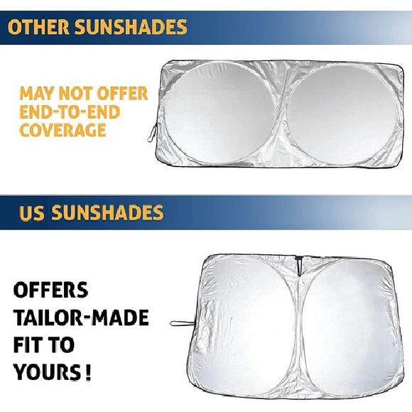 Custom For Toyota RAV4 2019-2024 Car Windshield Sun Shade UV Block Cover Visor