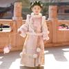 Anneyol Girl's Pink Winter Hanfu Qipao Dress