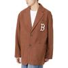 MLB Business Suit Unisex Dark Beige 3AJKB5224-43BRD