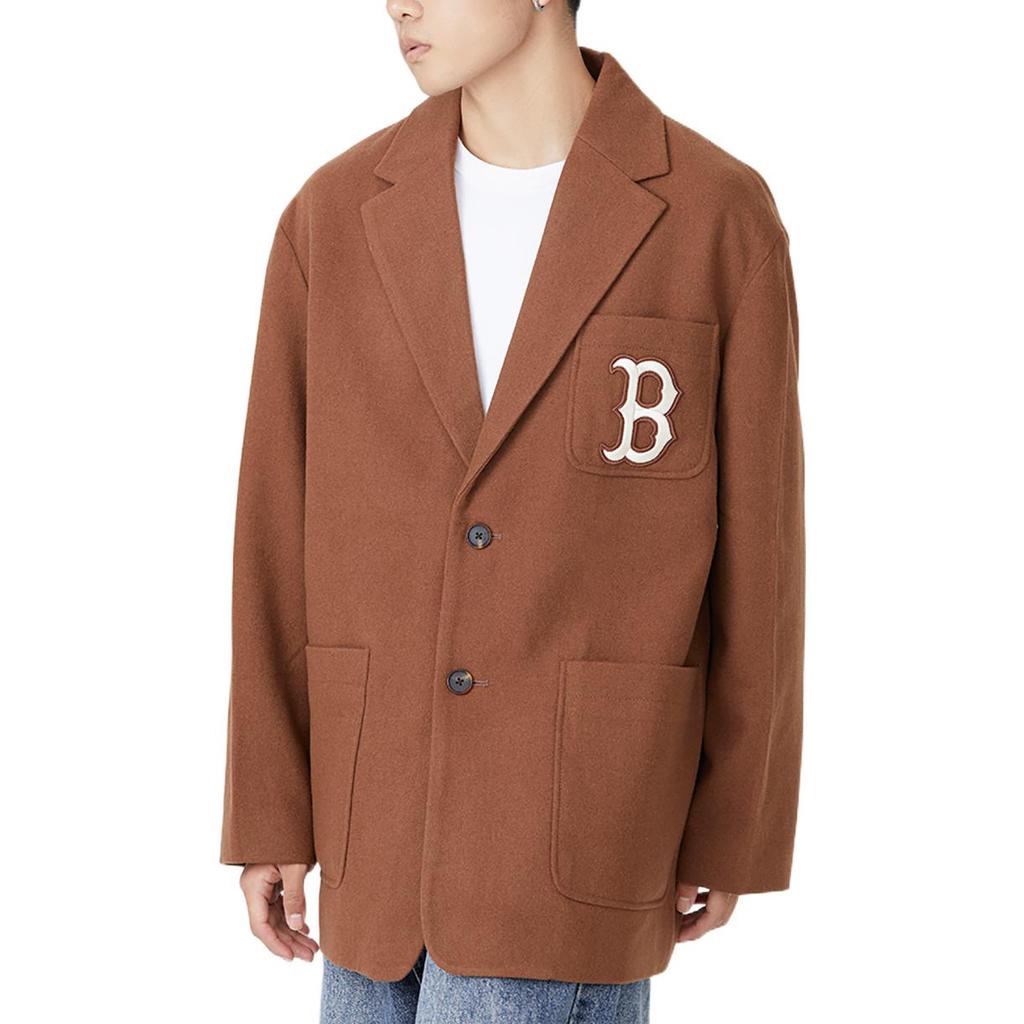 MLB Business Suit Unisex Dark Beige 3AJKB5224-43BRD