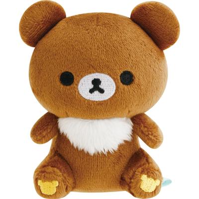 San-X Rilakkuma "A Wonderful House" Hand-held Plush Toy Chairoikoguma MO93001 Size: H75 X W60 X D40mm