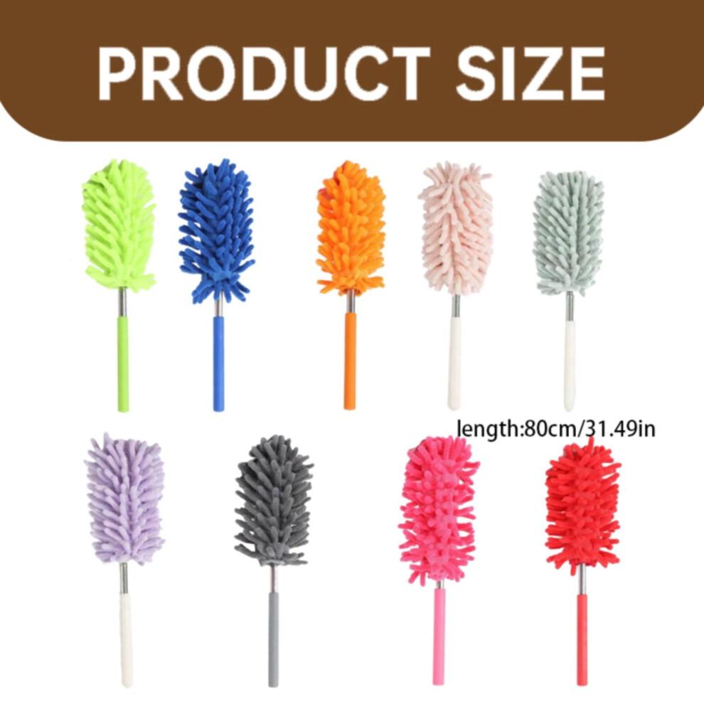 Extendable Dusting Brush for Home and Car with Washable