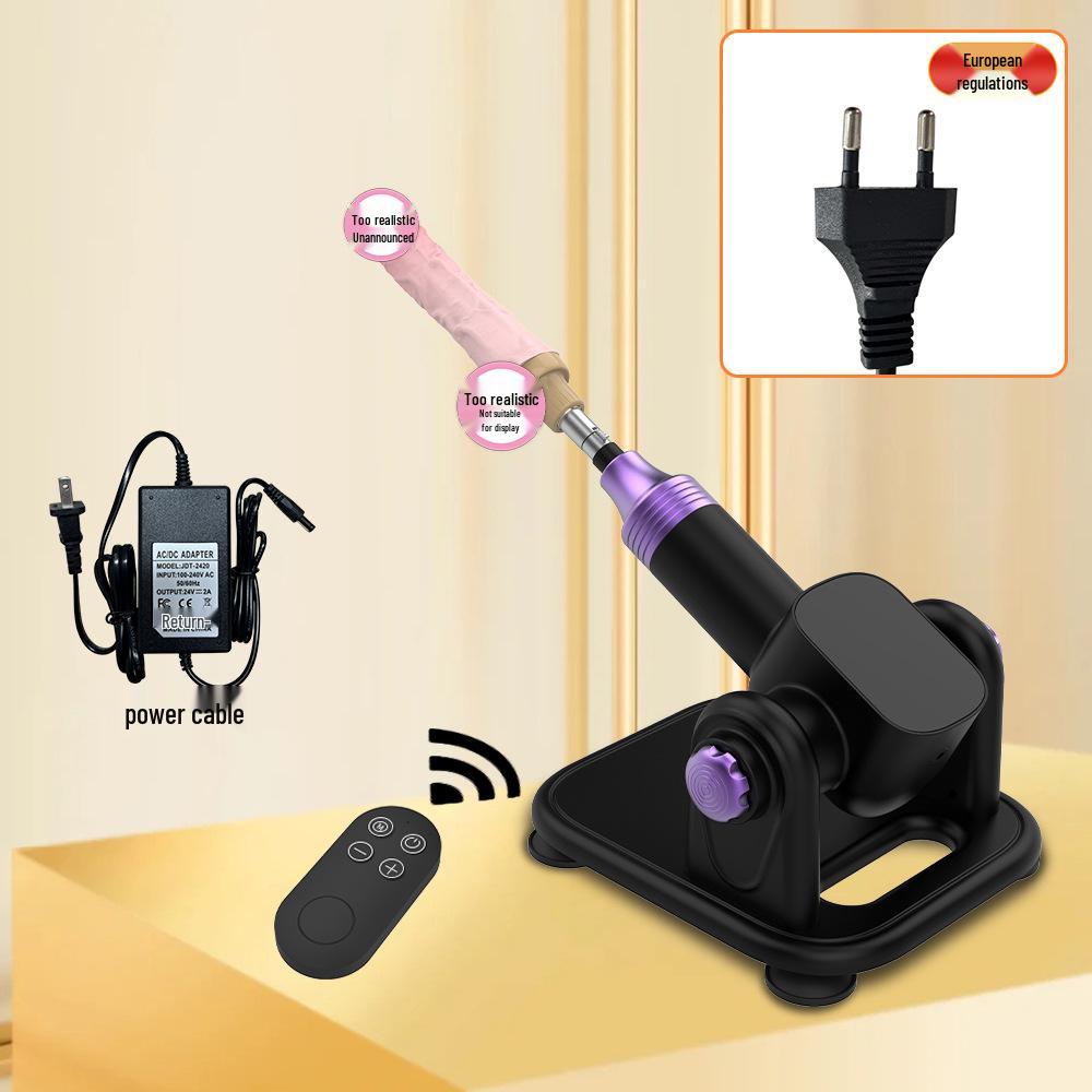Vibratore a Proiettile Telescopico ad Alta Velocità: Dildo Automatico Vibrante Realistico da Donna