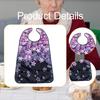 Adult Bib for Eating Clothing Protector Beautiful Protection Reusable Elderly Waterproof