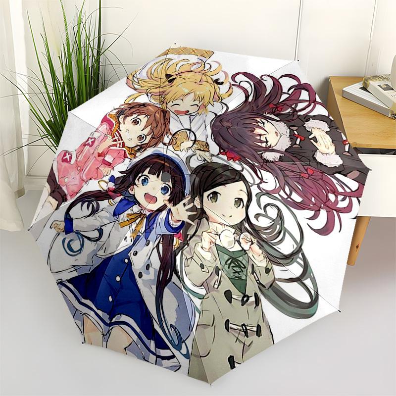 

1pc Automagic Open Close Umbrella with 3-Fold Design, Featuring Cute Anime Characters, Perfect for Fans, Travelers, Daily Use, and Festive Gifts!U026