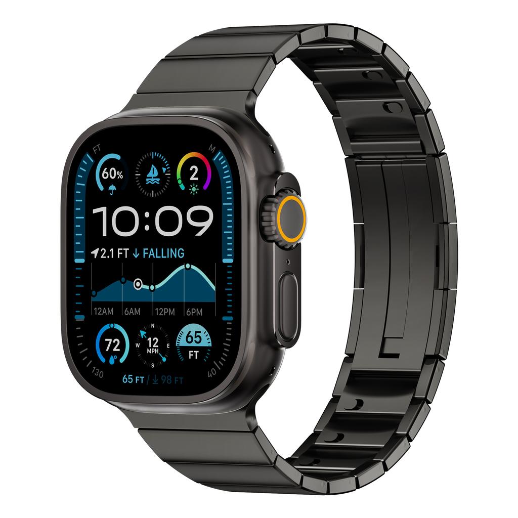 Stainless Steel For Apple Watch Ultra 2 Band 49mm 46mm 42mm 45mm 41mm 38mm Bracelet Iwatch Series 10 9 8 7 6 SE Straps 44mm 40mm