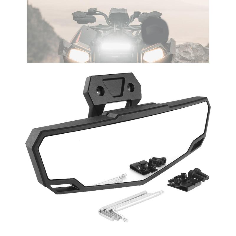Center Rear View Mirror 2883763 Rearview Mirror Replacement Parts for Polaris RZR Pro R R 4 RZR Pro XP 4 Easy Installation