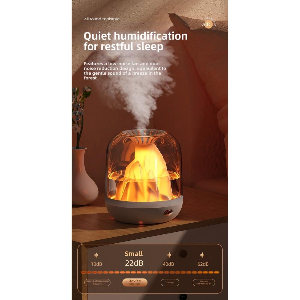 High-Volume Aromatherapy Humidifier, USB Rechargeable, Desktop Humidifier, Home Ambient Light Aromatherapy Machine